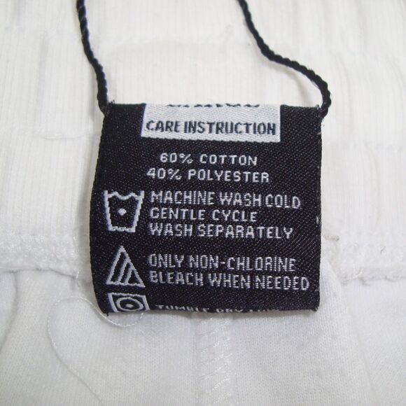 Genuine Authentic Garments Mens Graphic Print 'RICH' Embellished Shorts Size L - Picture 4 of 9